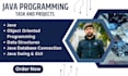 develop your java apps with oop, database