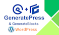 build wordpress website with generatepress theme