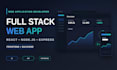 build a full stack web app using react, nodejs and express
