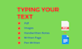 retype your text doccuments or image in doccs file