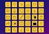 design unique, simple and modern custom icons set