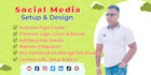 facebook page, optimize, logo, banner and SEO setup