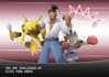draw you as pokemon trainer in battle loading scene
