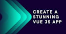 create a vue js application
