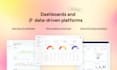 design dashboards and data driven platforms