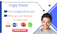 do copy paste any document very easily