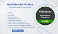 do accounting and bookkeeping, cleanup and bank reconciliation in quickbooks,