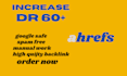 increase domain rating increase ahrefs DR 50 plus