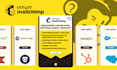 develop mailchimp editable HTML email template