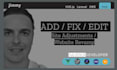 fix website problems, solve errors, and create custom pages