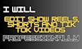 edit show reels, shorts and tik tok videos professionally