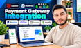integrate stripe, paypal, square payment gateway in laravel, wordpress, shopify