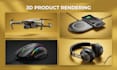 create 3d product rendering for amazon and ecommerce