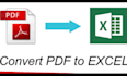 convert pdf file to excel