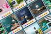 design attractive social media posts with creative content