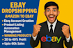 manage your ebay seller account with SEO listings and order handling