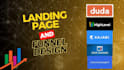 create landing page and funnel design