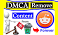 send notice to remove illegal content on reddit under dmca