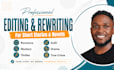 be your proofreader, editor, and refine your fiction manuscript