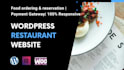 make restaurant catering services websites with wordpress