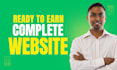 design a complete responsive website