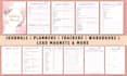 do digital planner, printable planner and journal design in canva