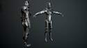 do 3d game character, 3d modeling, 3d armor, 3d object and props