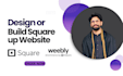 design square up website square up online store meta integration google setup
