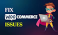 fix woocommerce issues and customize wordpress woocommerce store