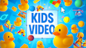 do high level kids channel video editing