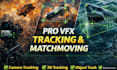 motion camera tracking, 3dtracking, object track, matchmove
