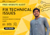 fix search console, semrush, ahref, moz technical SEO errors