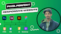 convert web design from figma or xd or PSD to HTML