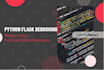 debug python flask website applications and api