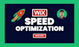 be your wix speed optimization expert to make wix website faster