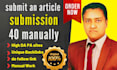 submit an article submission manually PDF top sharing sites