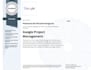 help you to get google project certificat management