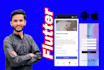 be your flutter developer and build android ios flutter app with firebase