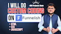 add custom coded sections on funnelish