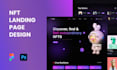 do clean professional web landing page UI UX design figma