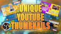 design unique youtube thumbnails