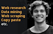 do web search, data mining