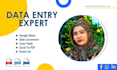 do ideal data entry, copy paste, web research, and typing