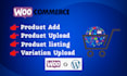 add or edit product and upload woocommerce product to ecommerce website