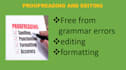 proofread and edit your document