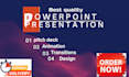 create a modern powerpoint presentation in 10 hours