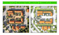 render architectural site plan, 2d landscape and master plan