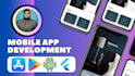 develop ios and android apps using flutter and native languages