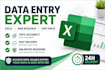 accurate excel data entry, copy paste, PDF to word and exceli