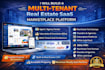 build a multi tenant real estate saas marketplace platform